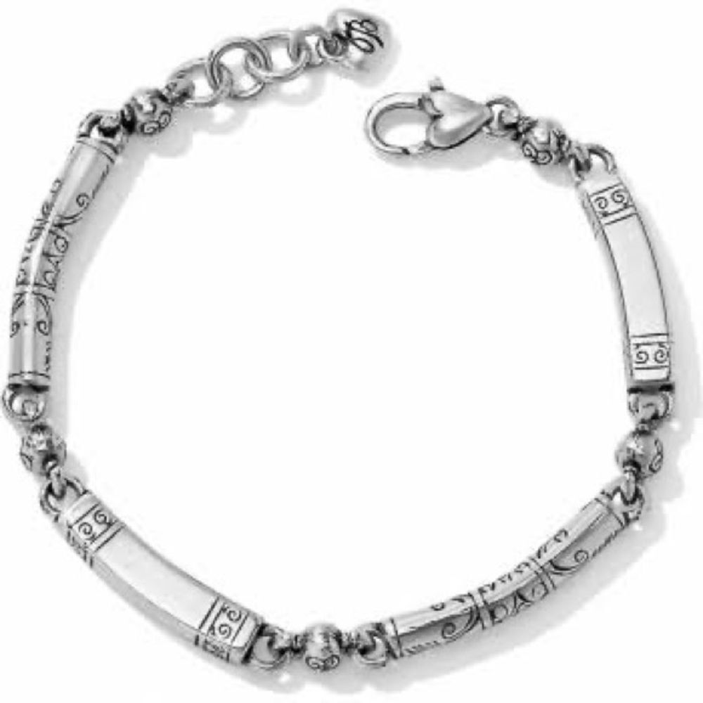 BRIGHTON silver Marrakesh link bracelet